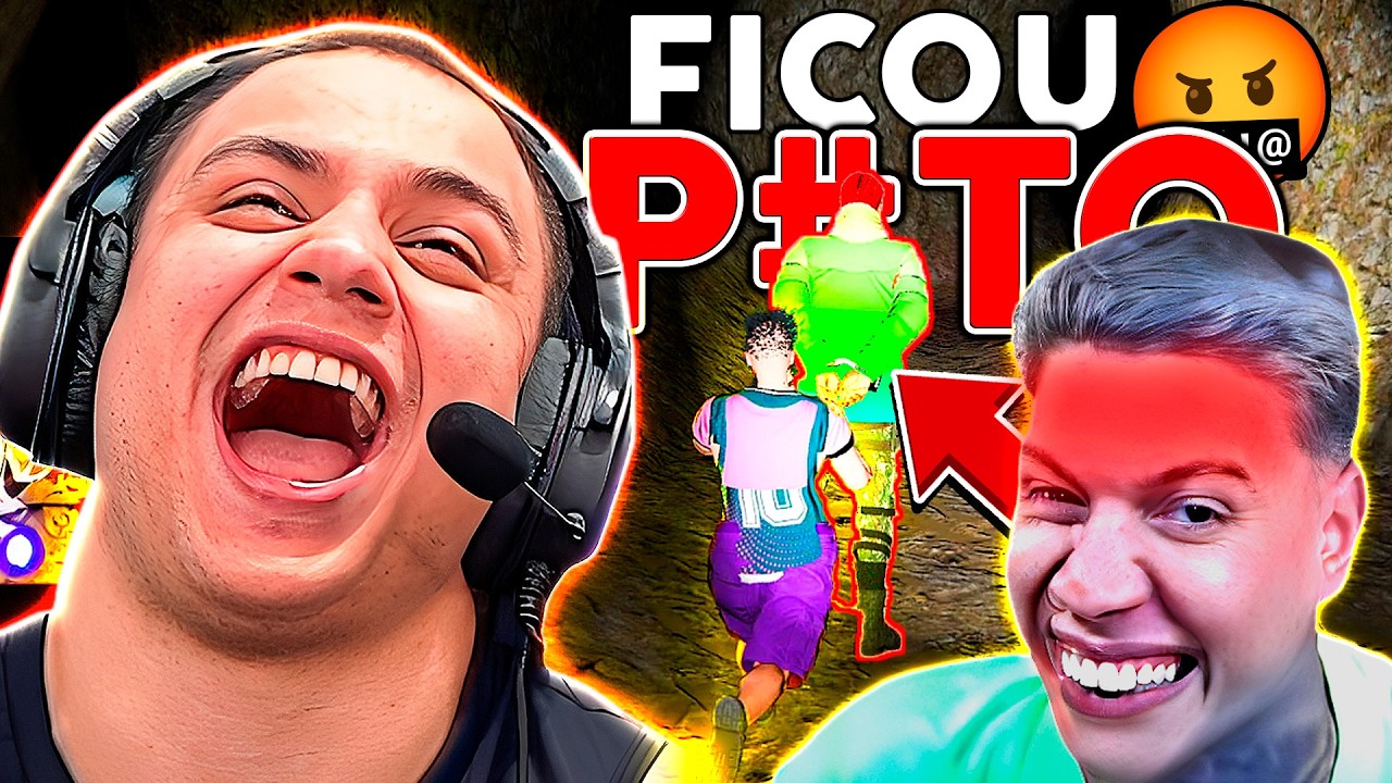 IRRITEI o STREAMER YURI22 ao VIVO no GTA RP 😂 (Paulinho o LOKO)