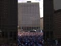 Holy cow, Detroit 😲 #Lions fans fill Downtown for the 2024 #NFLDraft