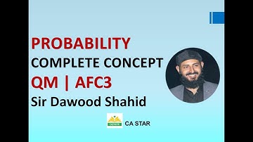 Simple Probability | QM AFC3 | Dawood Shahid