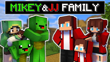 MAIZEN : Having a MAIZEN FAMILY - Minecraft Animation JJ & Mikey