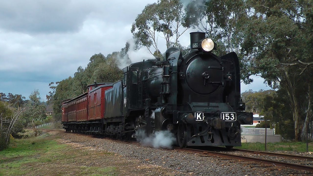 K153 on the Colonial Express Australian Trains YouTube