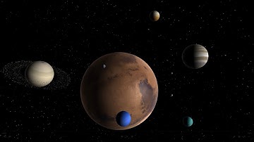 Entire Solar System Crashes into Mars - Universe Sandbox