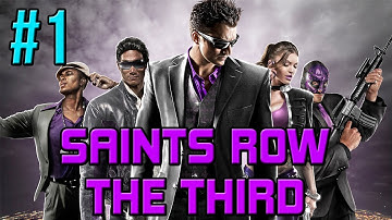 Saints Row The Third Co Op Walkthrough Part 1 - When Good Heists Go Bad