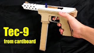 How to make Tec-9 from cardboard