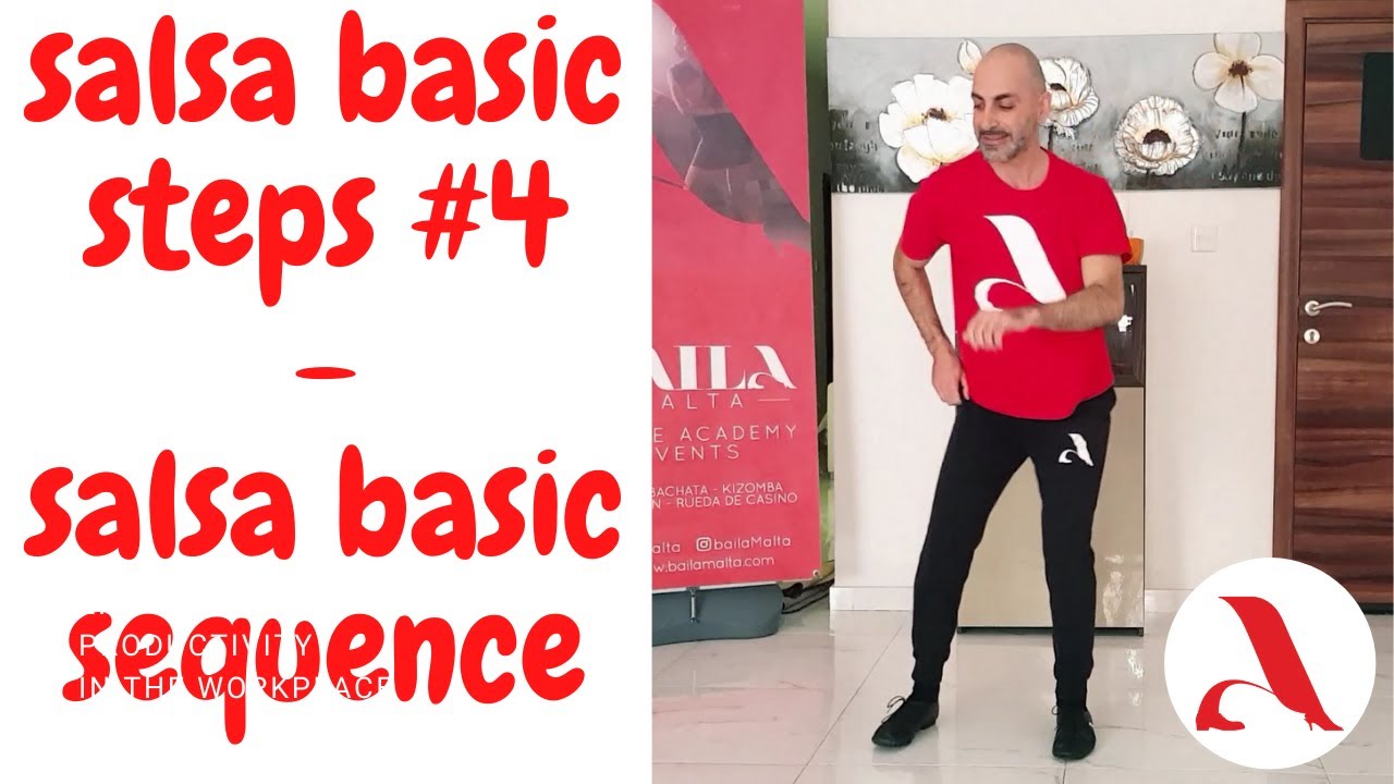 salsa basic sequence - #4 - YouTube