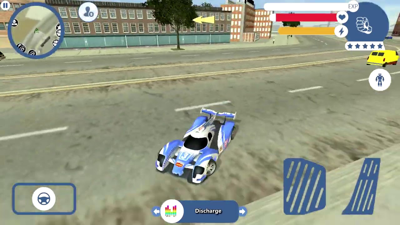 Supercar Robot MOD APK cover