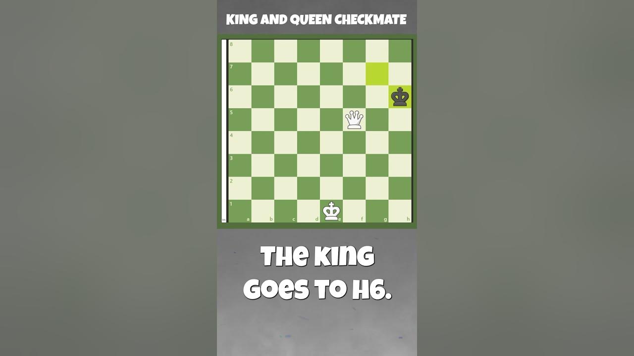How To Checkmate With A King & Queen In Chess! 🤝 #chess #chesstok #ch
