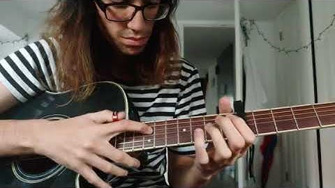 math rock // midwest emo acoustic guitar riff
