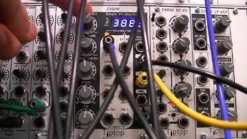 Modular Wild Presents SOUNDS- TipTop Audio Dual ZDSP Experiment #1- Feedback and Clock Modulation