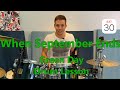 When September Ends Drum Tutorial - Green Day