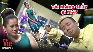 SÂN KHẤU NGHIÊNG: Sợ Trấn Thành "địa" hàng, Lâm Vỹ Dạ nhanh như chớp túm váy ngồi xuống diễn tiếp