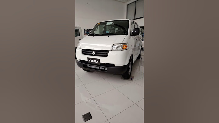 Suzuki APV GA M/T 8SEATER 2025 Model 58k Down Payment 15k Monthly 5Yrs To Pay all in Promo Apply Now