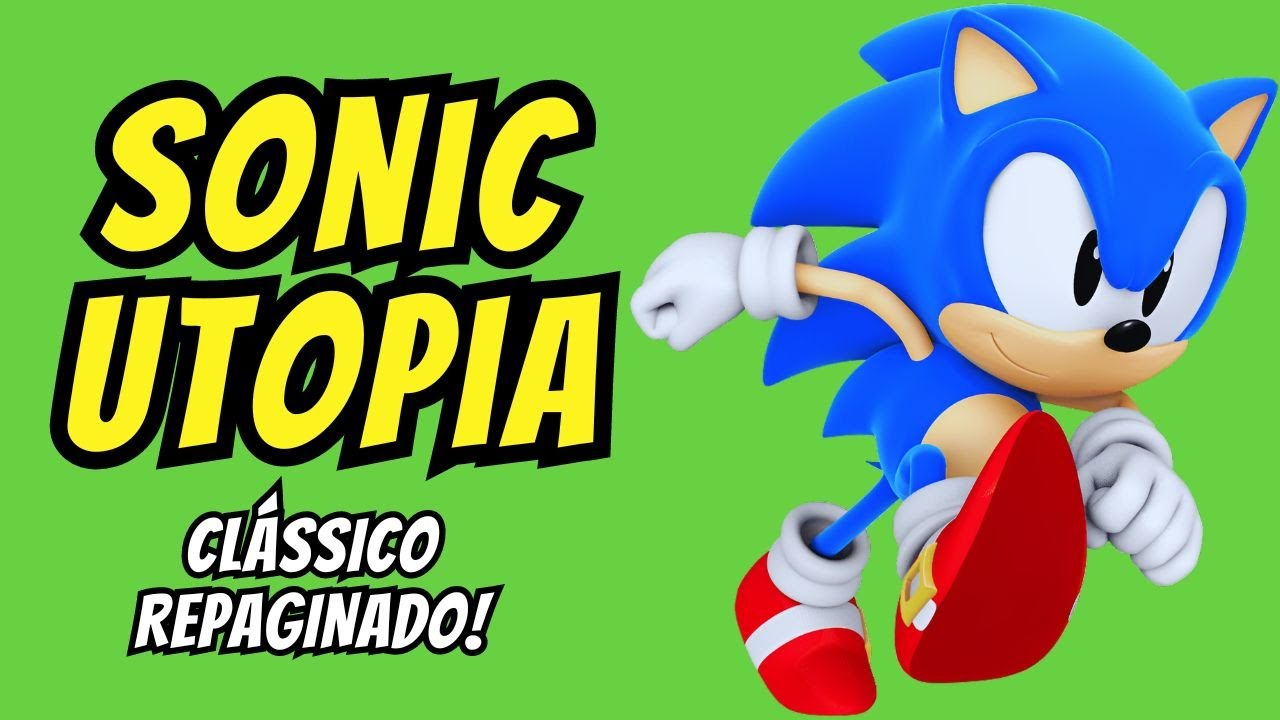 Sonic Utopia - Mundo aberto e exploração! 