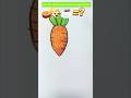 Carrot Drawing #shortsfeed #shorts #quiz