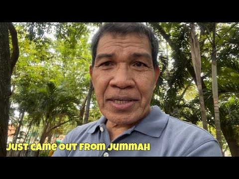 Nag attend ako ng Jummah (July 31, 2026)