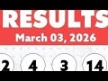 Goowin Lottery Results 3 3 2026 Tuesday Night Super6 Fun4 Lucky3 Quick2 Tonight Goowin Lottery Results 3 3 2026 Tuesday Night Super6 Fun4 Lucky3 Quick2 Tonight