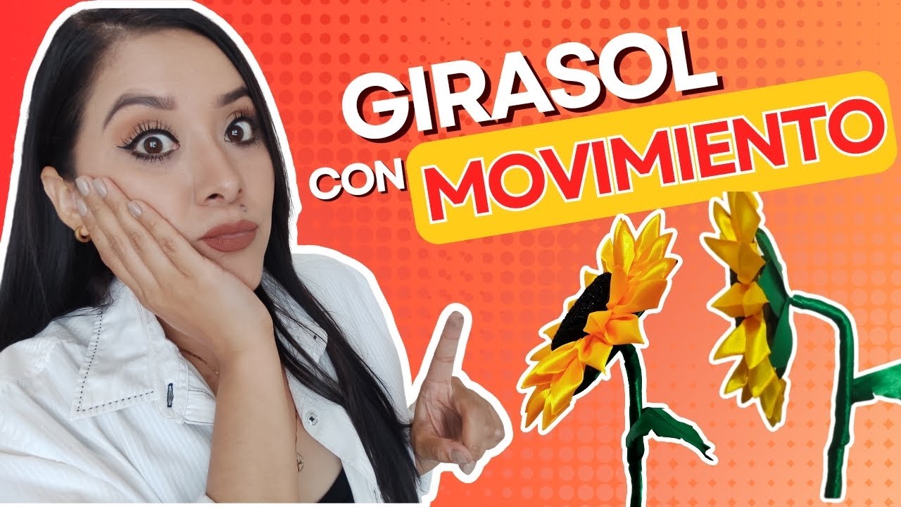 Tutorial | Girasol Movible | Girasol Premium | Flores Eternas | Ribonn.