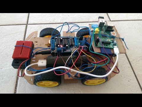 Rasberry Pi communicating with Arduino for a car remote controlled via an iPhone App