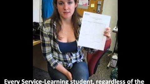 Service Learning Orientation Video 2012-13