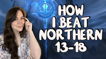 My team and strategies for clearing Northern Faction Trials, Stages 13 to 18 [Watcher of Realms]