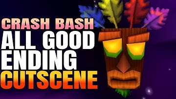 Crash Bash All Cutscene Good Endings | Global Subtitles
