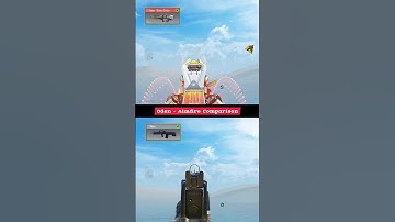 Mythic Oden [Divine Smite] vs Default Oden 🔥 | Weapon Inspection & Animation Comparison COD Mobile