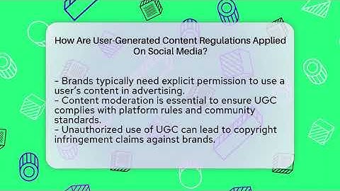 How Are User-Generated Content Regulations Applied On Social Media? - Everyday-Networking