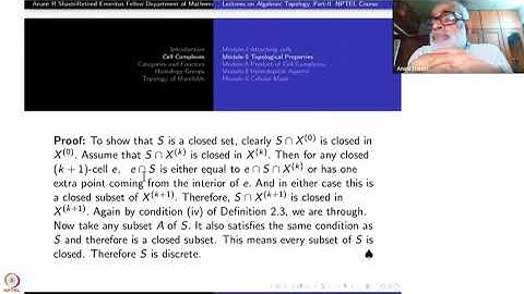 Weeek 1-Lecture 5 : Topological Properties