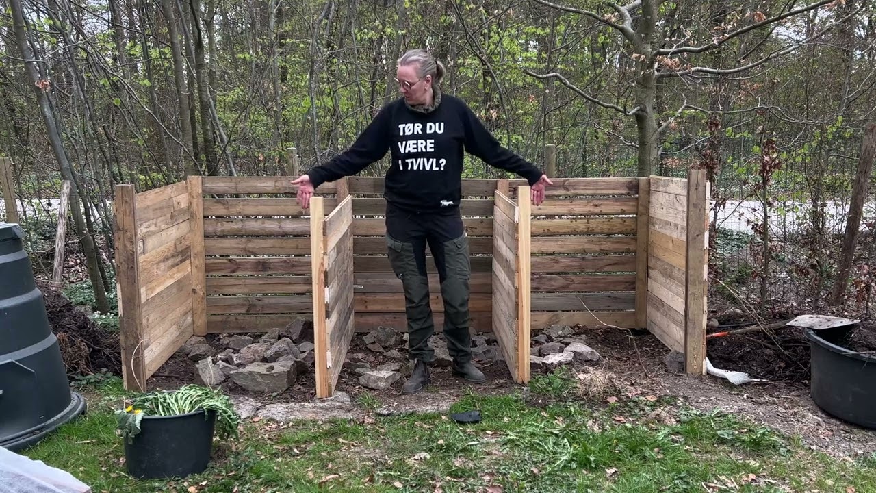 TØR DET SELV byg kompost 2 - YouTube