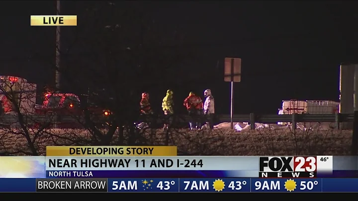 HAZMAT works to clean Tulsa chemical spill after road closures, evacuations