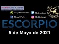 Horóscopo Diario - Escorpio - 5 de Mayo de 2021.