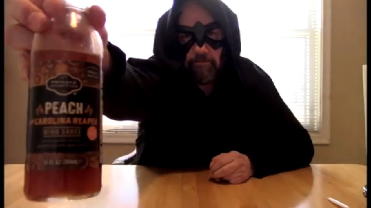 FOH Private Selection Peach Carolina Reaper Wing Sauce Review YouTube