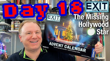 Exit the Game Advent Calendar 2024 Day 18: The Missing Hollywood Star