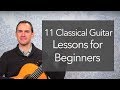 11 Classical Guitar Lessons for Beginners