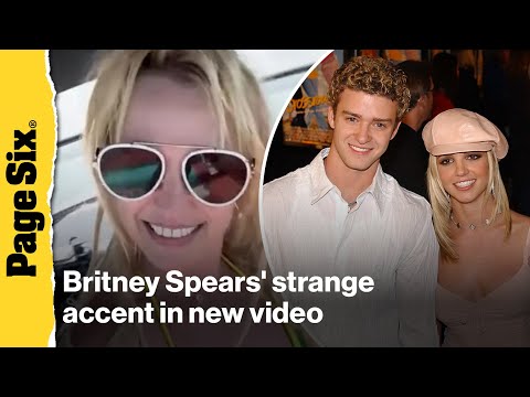 Britney Spears Speaks In Strange Accent In Video Featuring Justin Timberlake Song As Concerns Grow