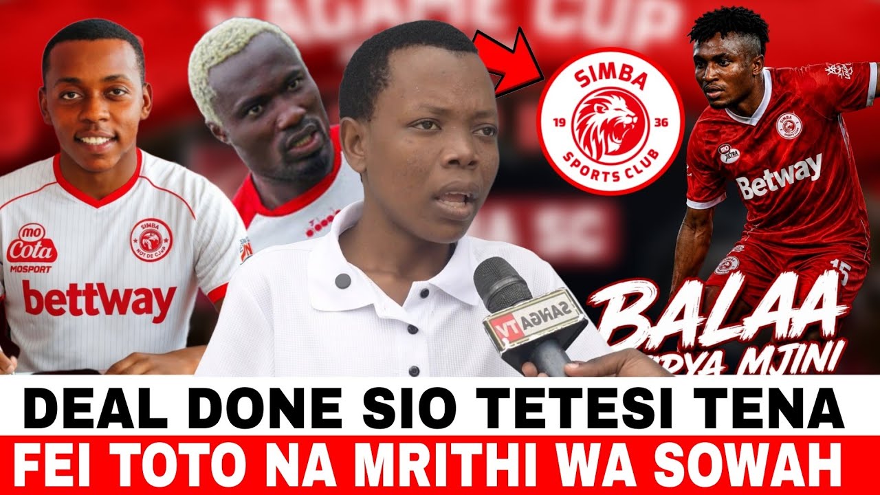 DOGO YUSUPH APAGAWA NA USAJILI MPYA SIMBA FEI TOTO NA MASHINE YA MAGORI IBRAHIM JABAR MRITH WA SOWAH