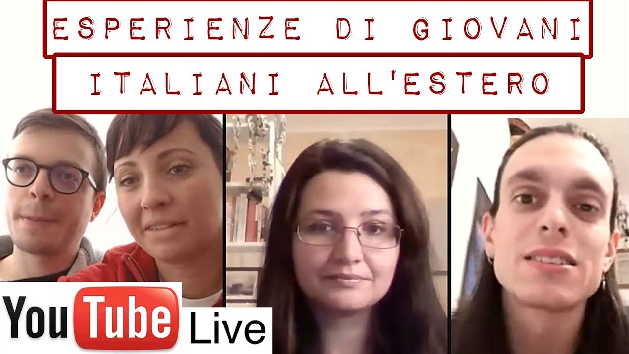 Esperienze di vita all'estero - YouTube