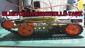Bluetooth Kontrollü Arduino Tank Yapımı