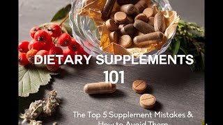 Supplement Mistakes I Made: Lessons for ME/CFS Patients