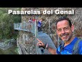 Pasarelas del río Genal 🏞️ #rio #genal #sendero #travel