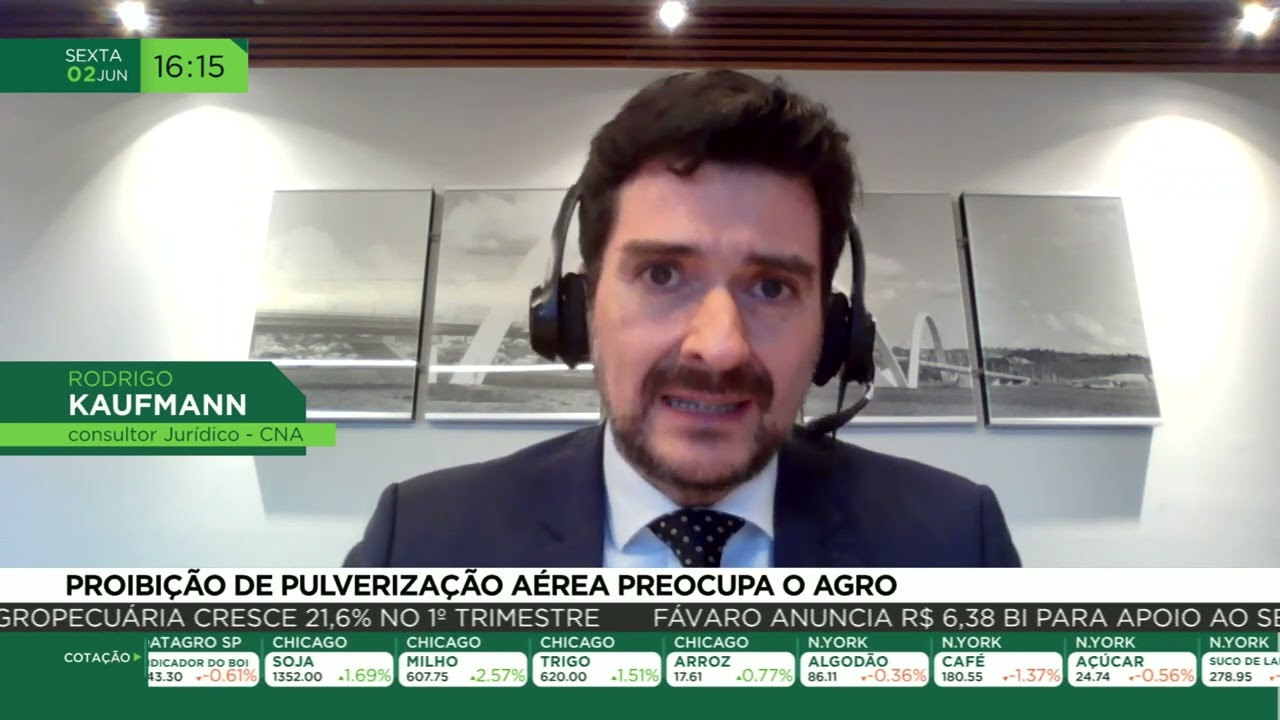 Proibição de pulverização aérea preocupa o agro