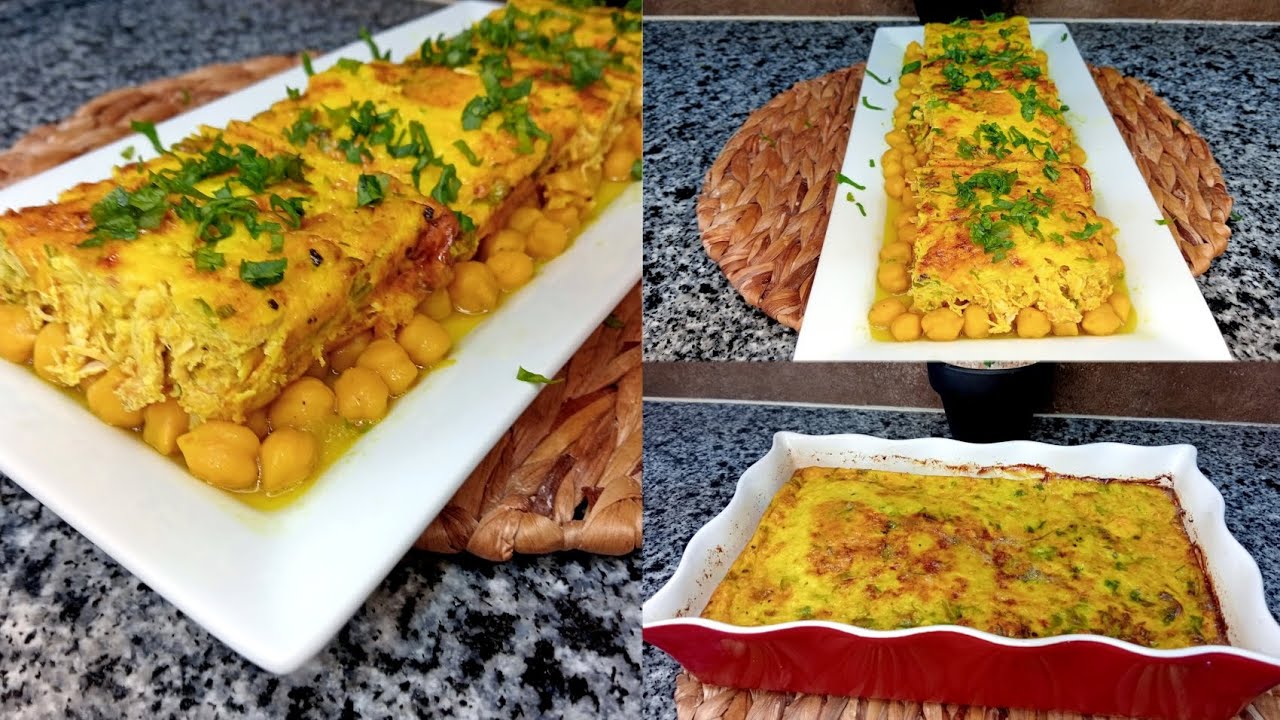 غراتان سوفلي الدجاج سهل و سريع التحضير ويجي خفيف و بزززاف بنين و الأهم اقتصادي،👌😋