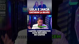 BILLION | Flávio Bolsonaro comments on Janja and Lula's spending on the CORPORATE CREDIT CARD