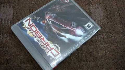 Unboxing NFS CARBON PS3