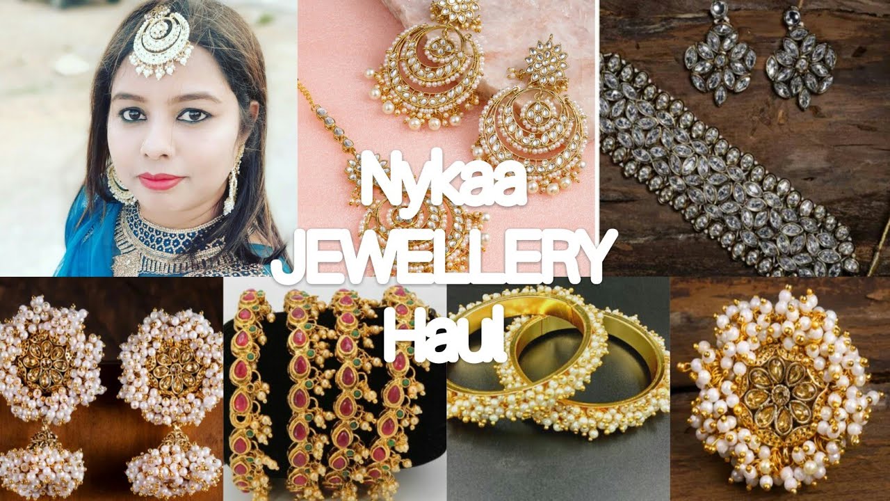 NYKAA AND MEESHO JEWELLERY HAUL ll BY ZAVERI PEARLS JEWELLERY