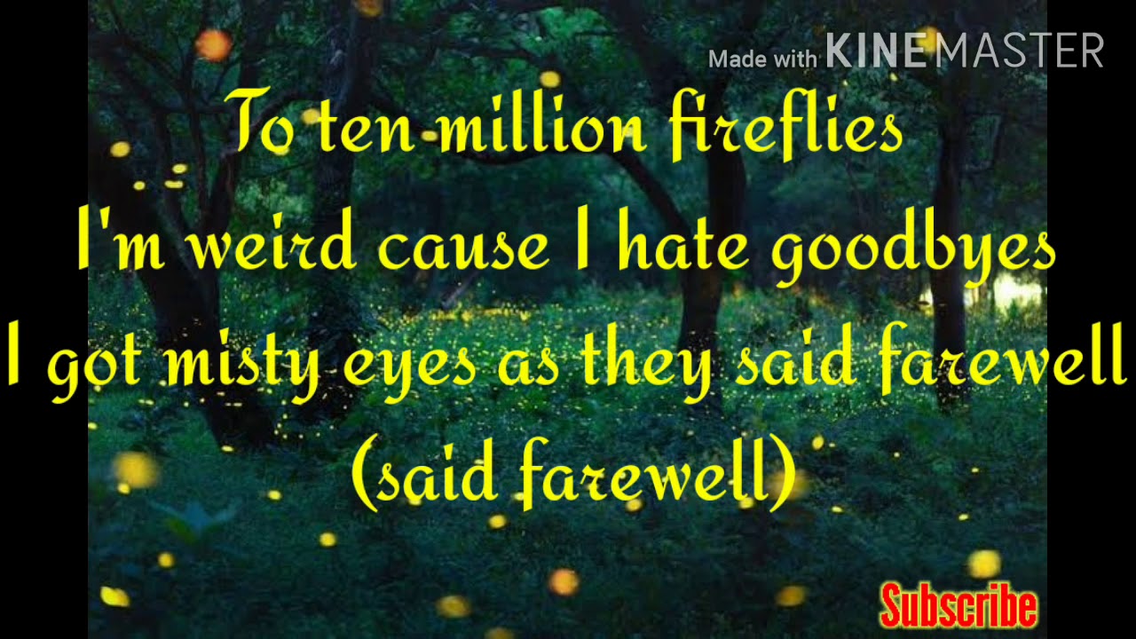 Fireflies Lyrics, Owl City YouTube