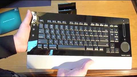 Logitech DiNovo Edge Keyboard (Mac) Unboxing & Review