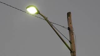 Street Light 2 Turning On At Night And Turning Off In The Morning (2019)