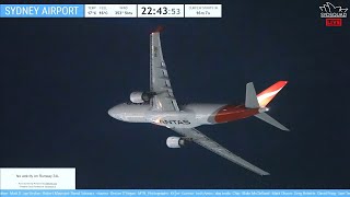 🔴 AIRCRAFT SHOW @ Sydney Airport YSSY - Late Night Plane Spotting til curfew w/Kurt + ATC! 🔴