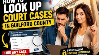 How to look up court cases in Guilford County